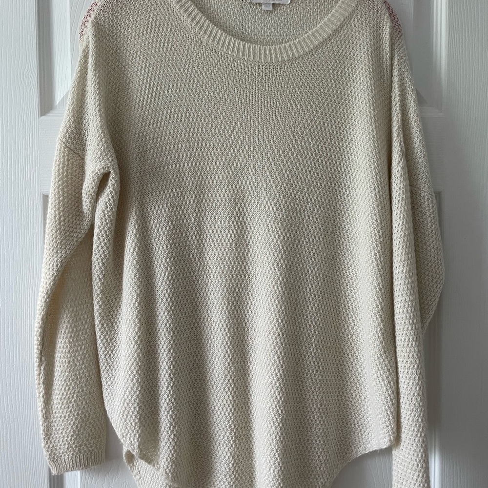 American Eagle cream sweater